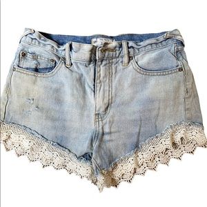 Free People High-Waist Shorts